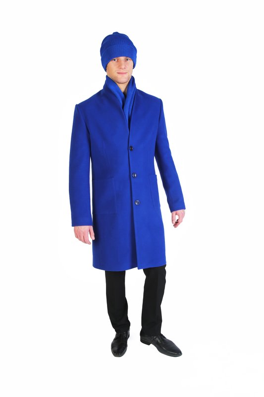 Пальто «Сапфир» (ярко-синий)