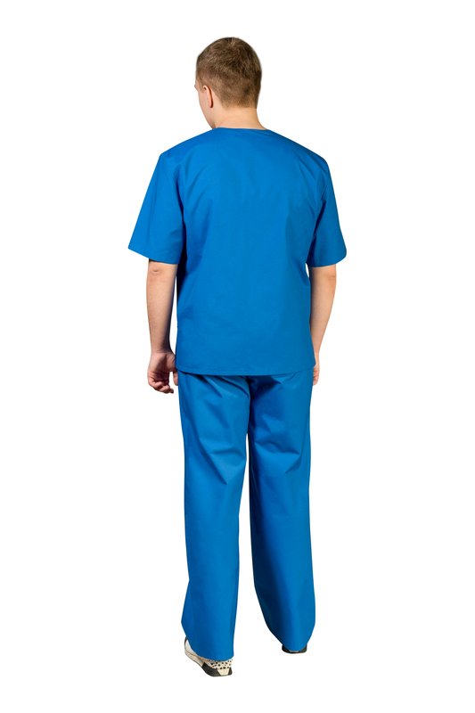 Синяя сорочка «Хирург»